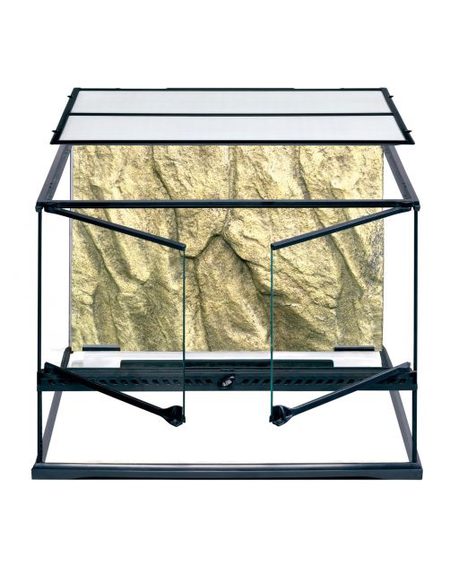 Exo Terra Glas Terrarium & Achterwand - Terraria