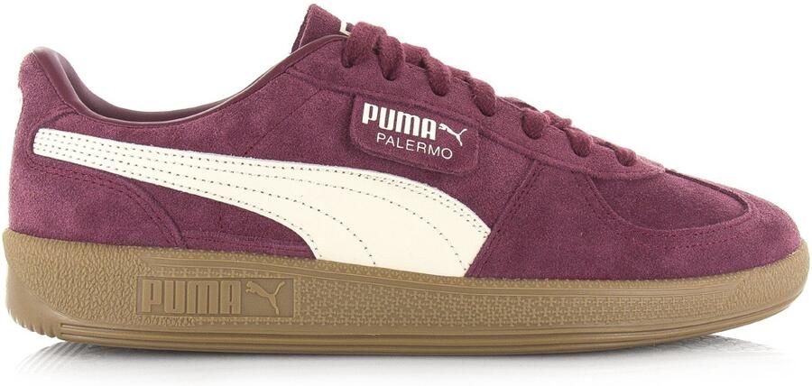 Puma Palermo ruby shimmer alpine snow Leer Unisex