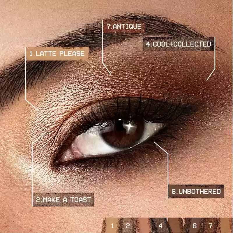Smashbox Always On Moodboard Eyeshadow Palette 6,84 gr. - Cozy Vibes