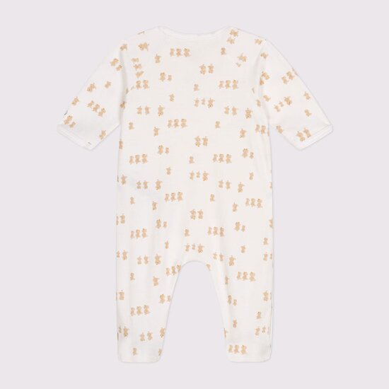 Pyjama en molleton   Marshmallow        de               Petit Bateau