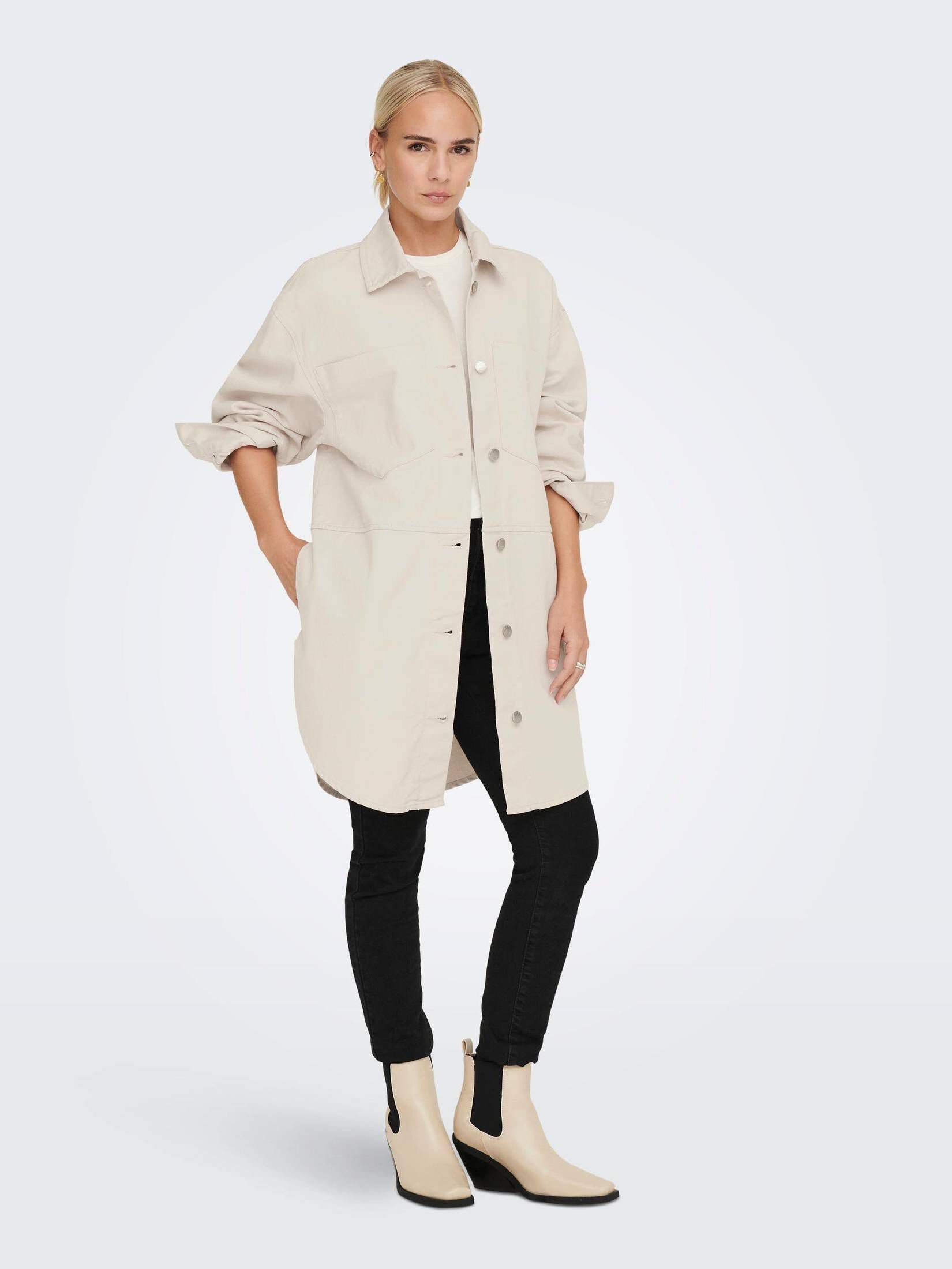 Only| Damen Hemdbluse ONLDREW