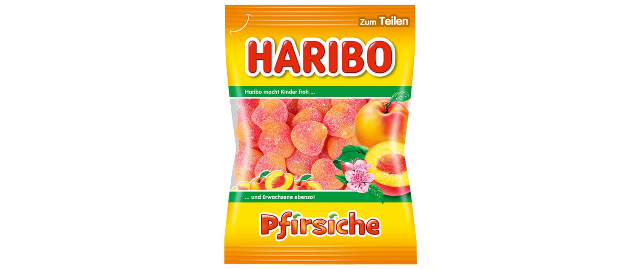 Gummibonbons Pfirsiche 175 gGezuckerte Fruchtgummis