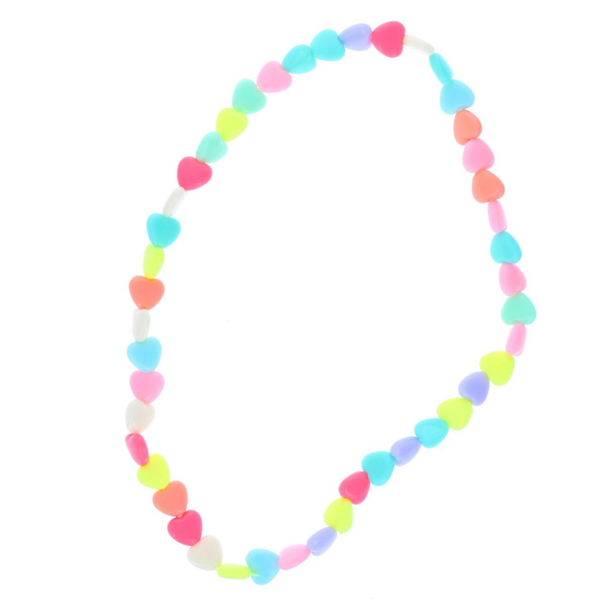 Collier cœurs colorés Le petit Souk