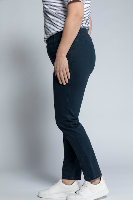 Jeggings, Elastikbund, schmales Bein, Biobaumwolle
