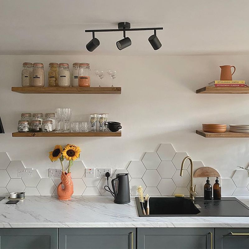 Moderne spot zwart kantelbaar 3-lichts - Jeana