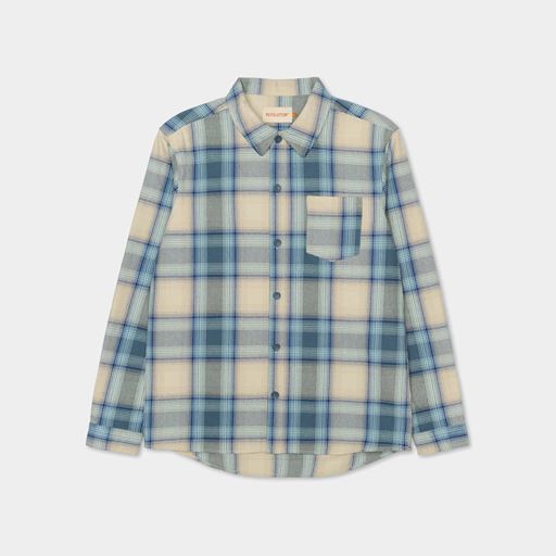 Revolution Casual Overshirt, Blue, XXL