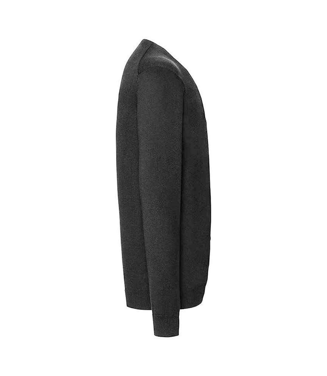 Russel Collection - Gilet avec col en V - Homme (Gris foncé) - UTRW6077