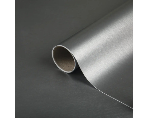 dc-fix® kleeffolie Metallic Brush zilver 45x150 cm