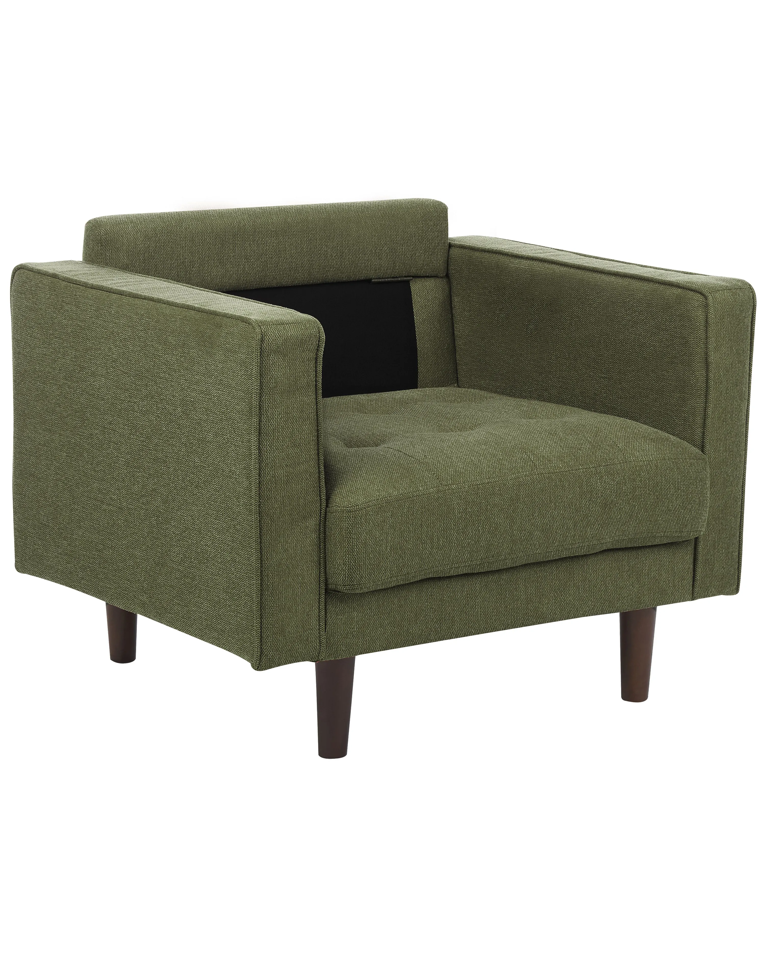 Fauteuil NURMO Stof Donkergroen