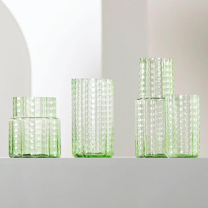 Serax - Waves N°4 Vase, grün