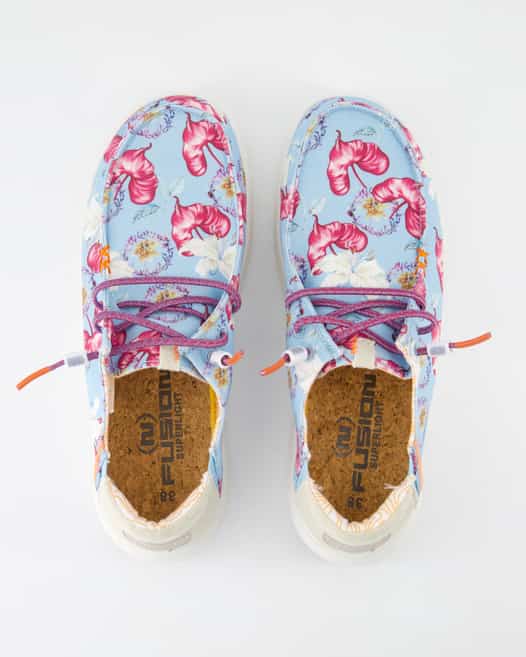 Fusion Lily Slipper in Blau