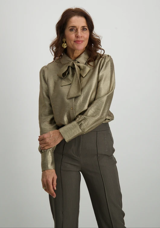 Geisha Blouse met strik 43850-32