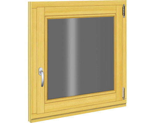 Houten raam, sparrenhout, 780x780 mm, DIN rechts