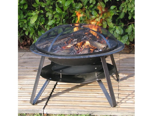SOMAGIC - Brasero Rond Acier diamètre 70cm