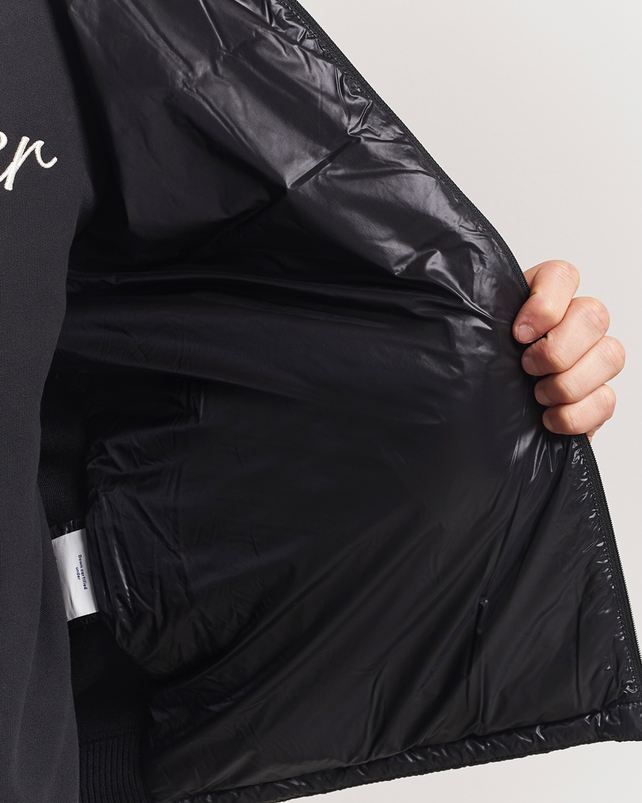 Moncler Hybrid Zip Cardigan Black