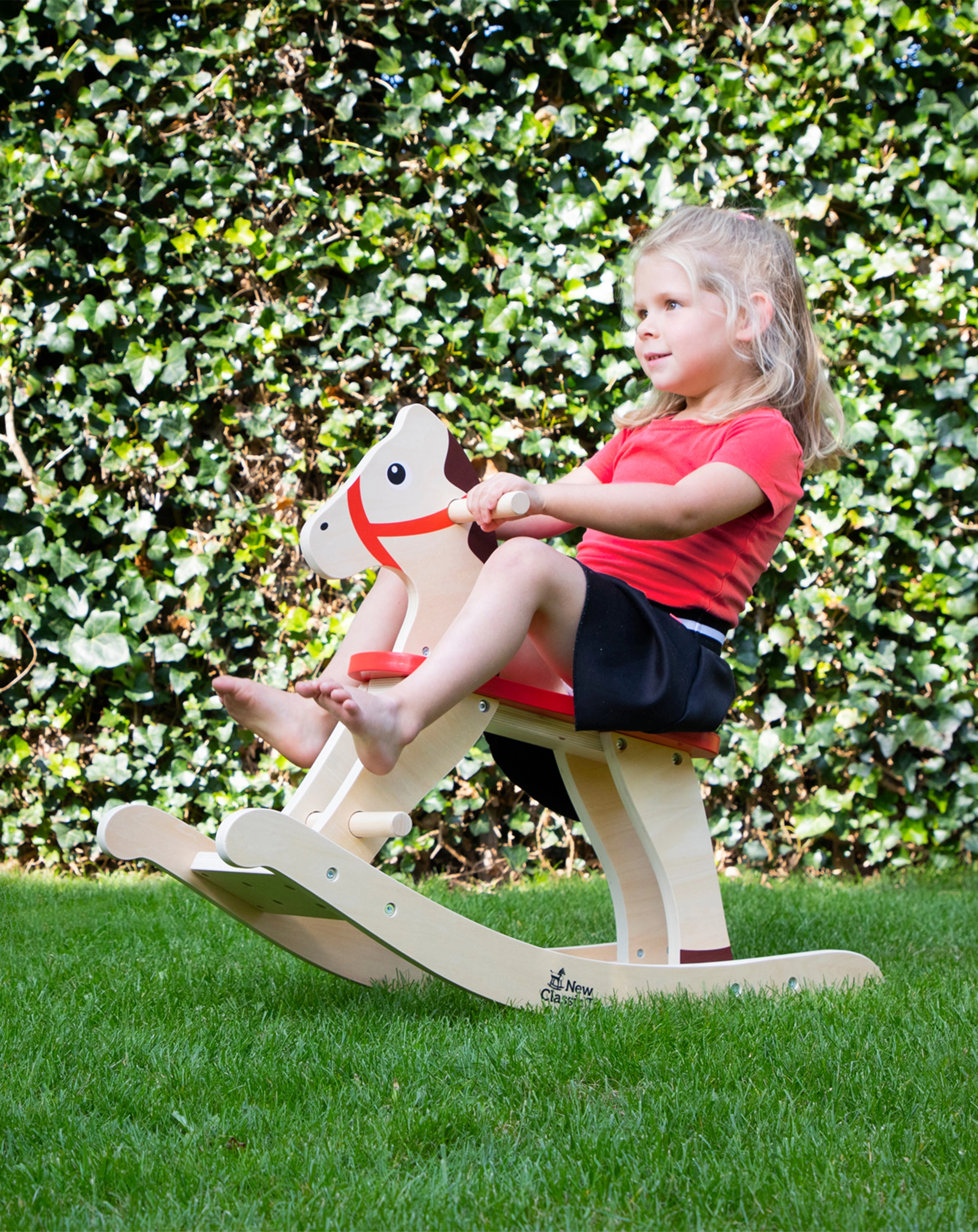 Schaukelpferd ROCKING HORSE aus Holz