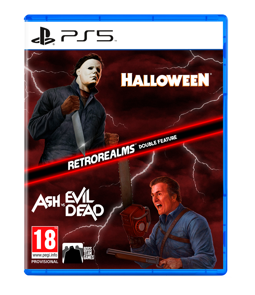 Halloween and Ash vs Evil Dead RetroRealms Double Feature- PlayStation 5