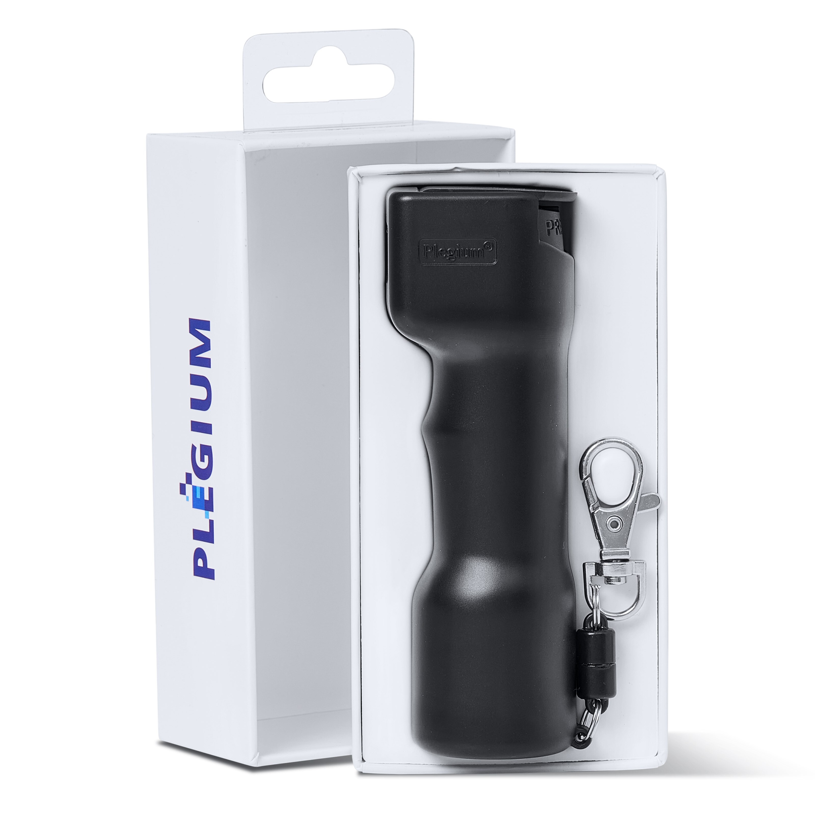 Plegium Smart forsvarsspray med Bluetooth Svart