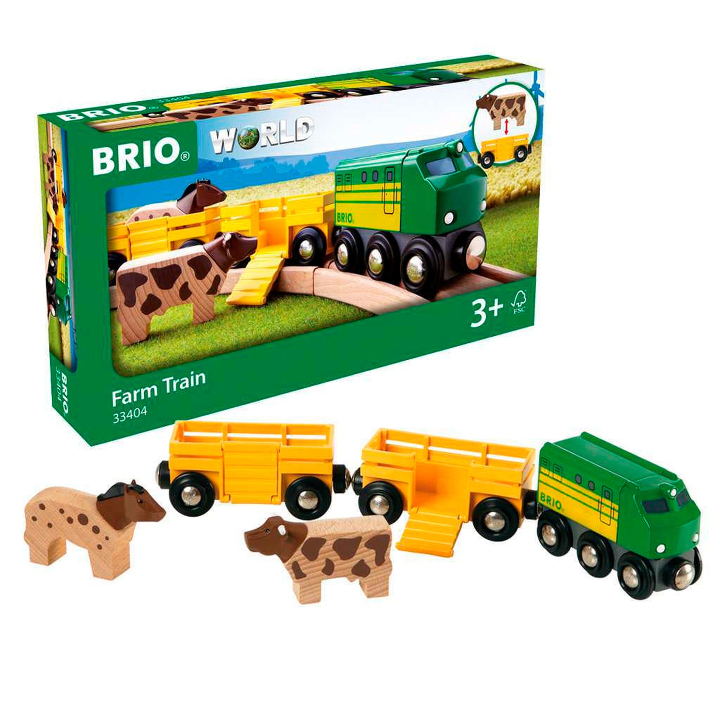 BRIO Bauernhof-Zug