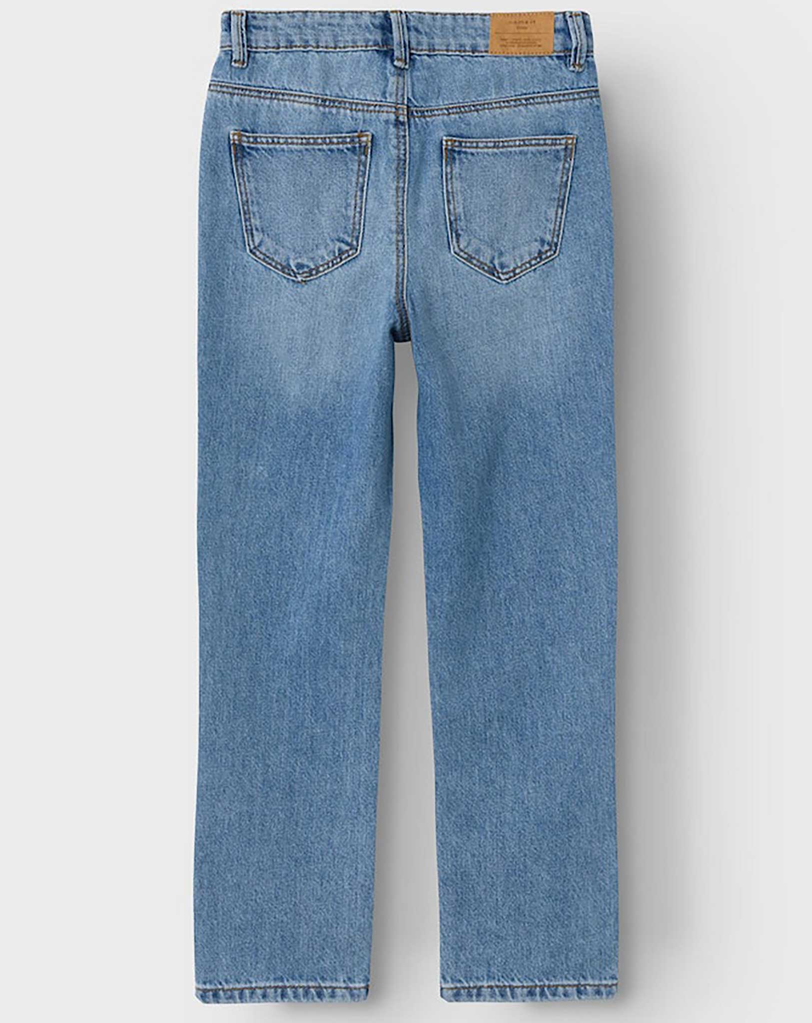 Jeans NKFROSE HW STRAIGHT 9222-BE in medium blue denim