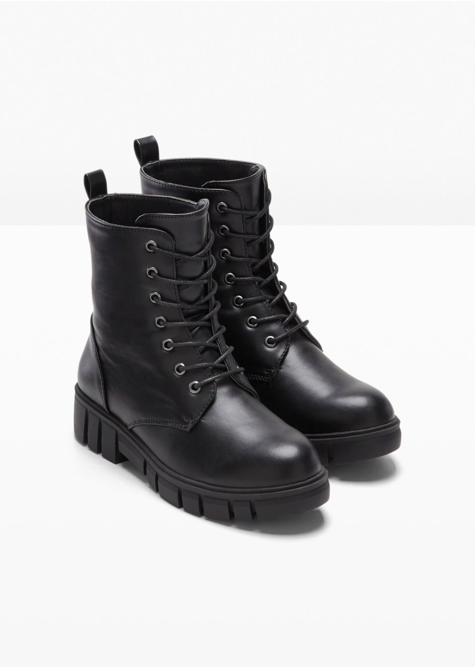 Boots à lacets