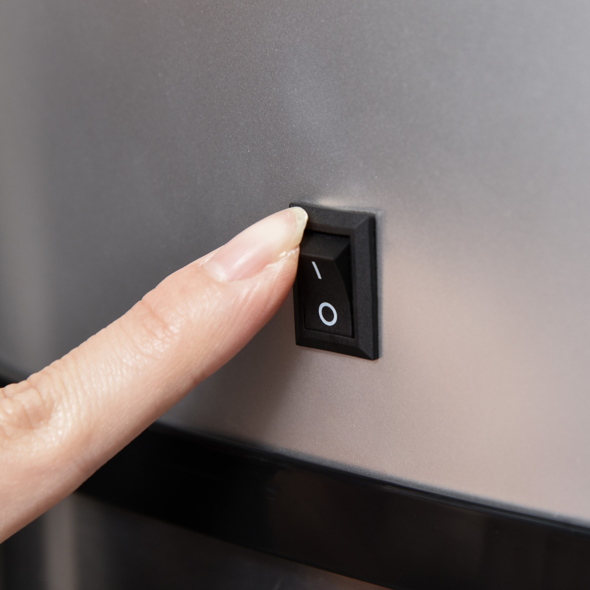 HOMCOM Abfalleimer mit Infrarotsensor silber 40,9 x 28,9 x 75 cm (LxBxH)
