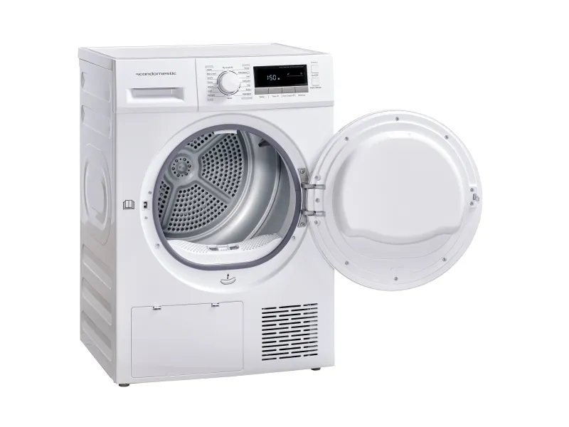Scandomestic Standard TDH8WA2 - Tørremaskine - Niche - bredde: 60 cm - dybde: 63 cm - højde: 86 cm - frontbetjening - hvid