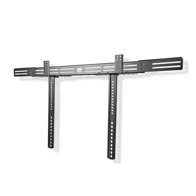 Nedis Soundbar Beslag | Kompatibel med: Universal | Fastmonteret på TV'et | 10 kg | Dybdejustering | Stål | Sort