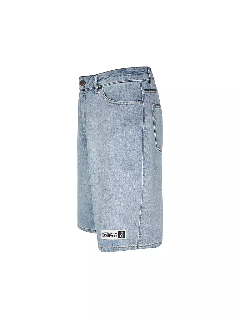 PEGADOR Jeansshorts MOORES hellblau