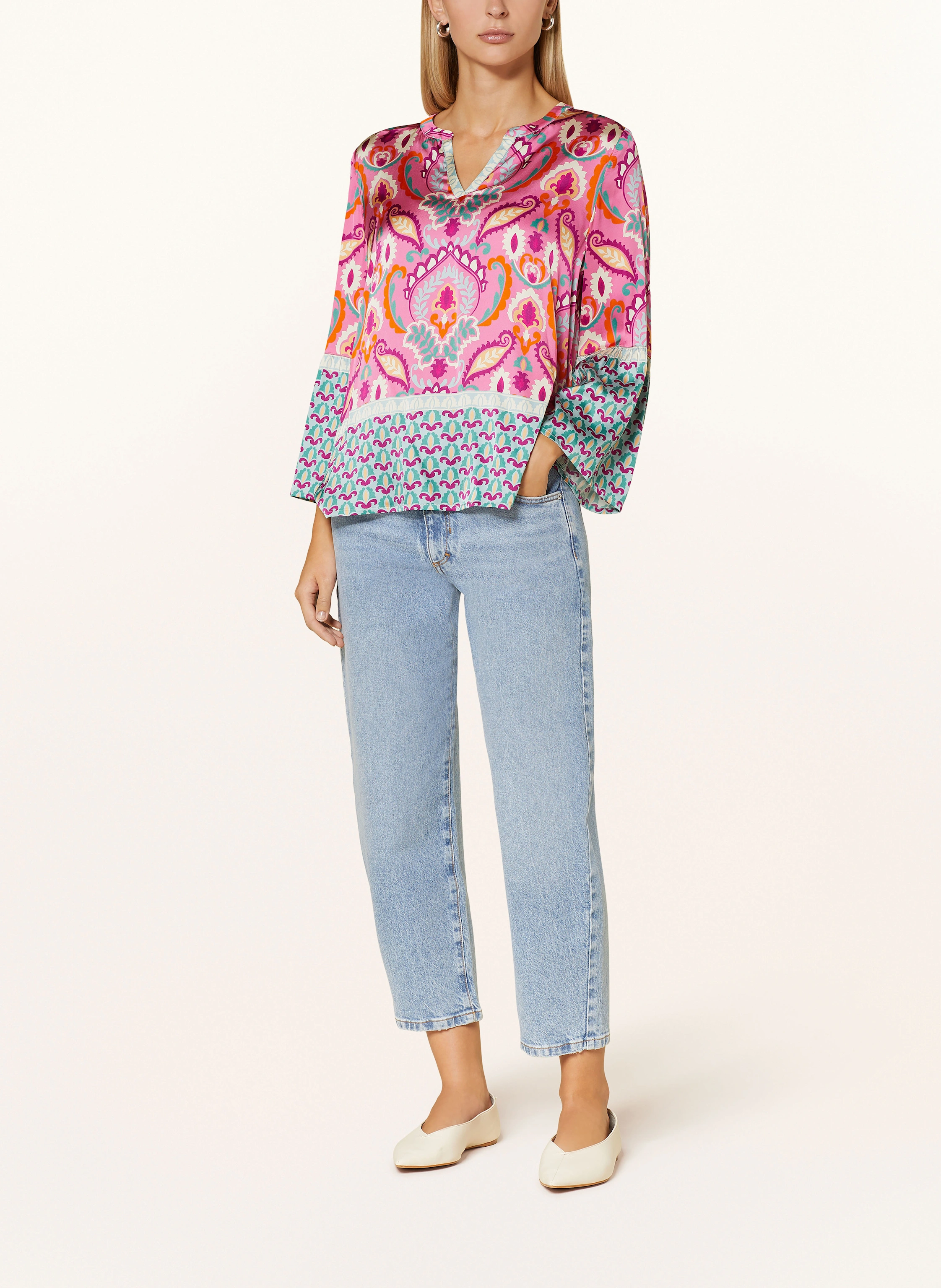 Grace Blusenshirt aus Satin