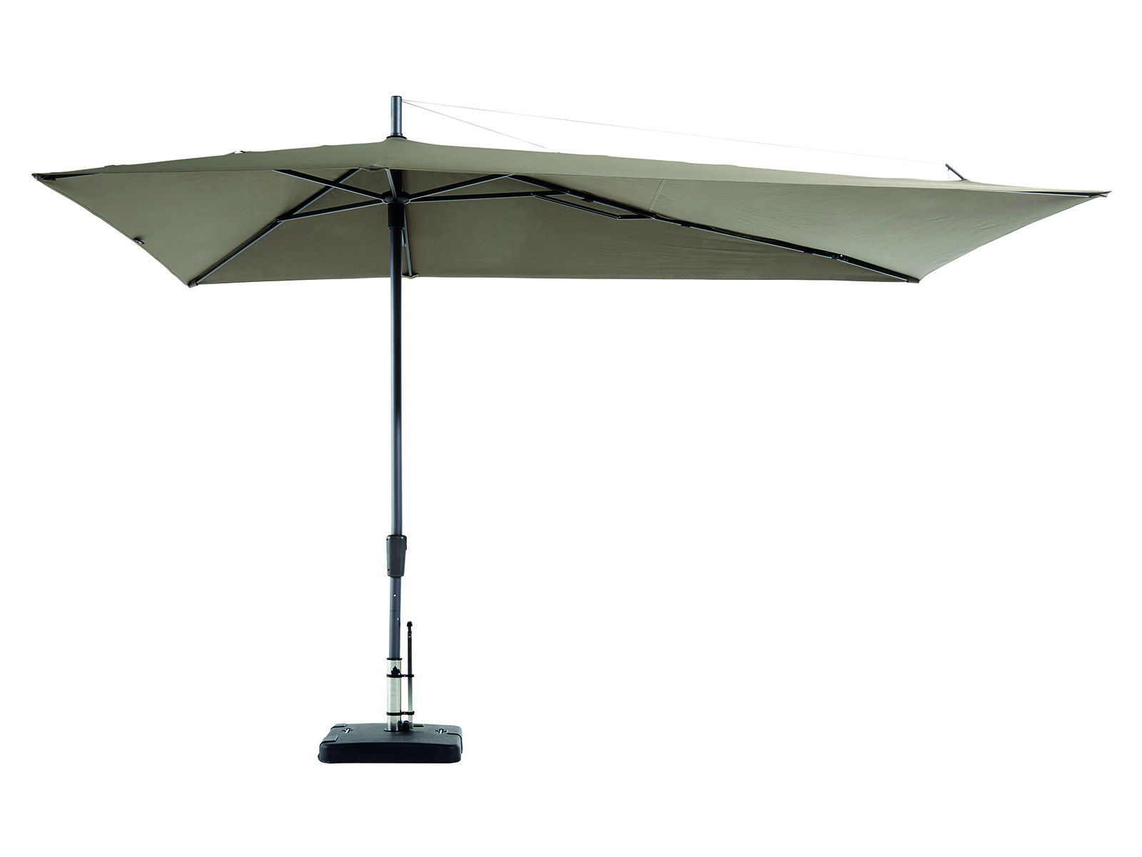 Madison Asymetriq Sideway 360 x 220 cm parasol - Taupe