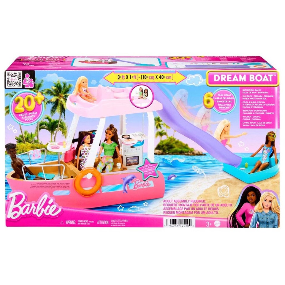 Barbie - Drømmebåd Legesæt