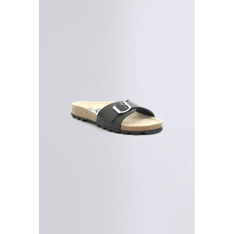KICK EYRA NOIR MULES Cuir Femme