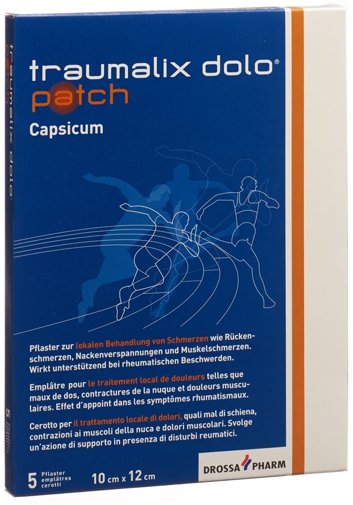 Traumalix patch Pfl 10cmx12cm 5 Stk