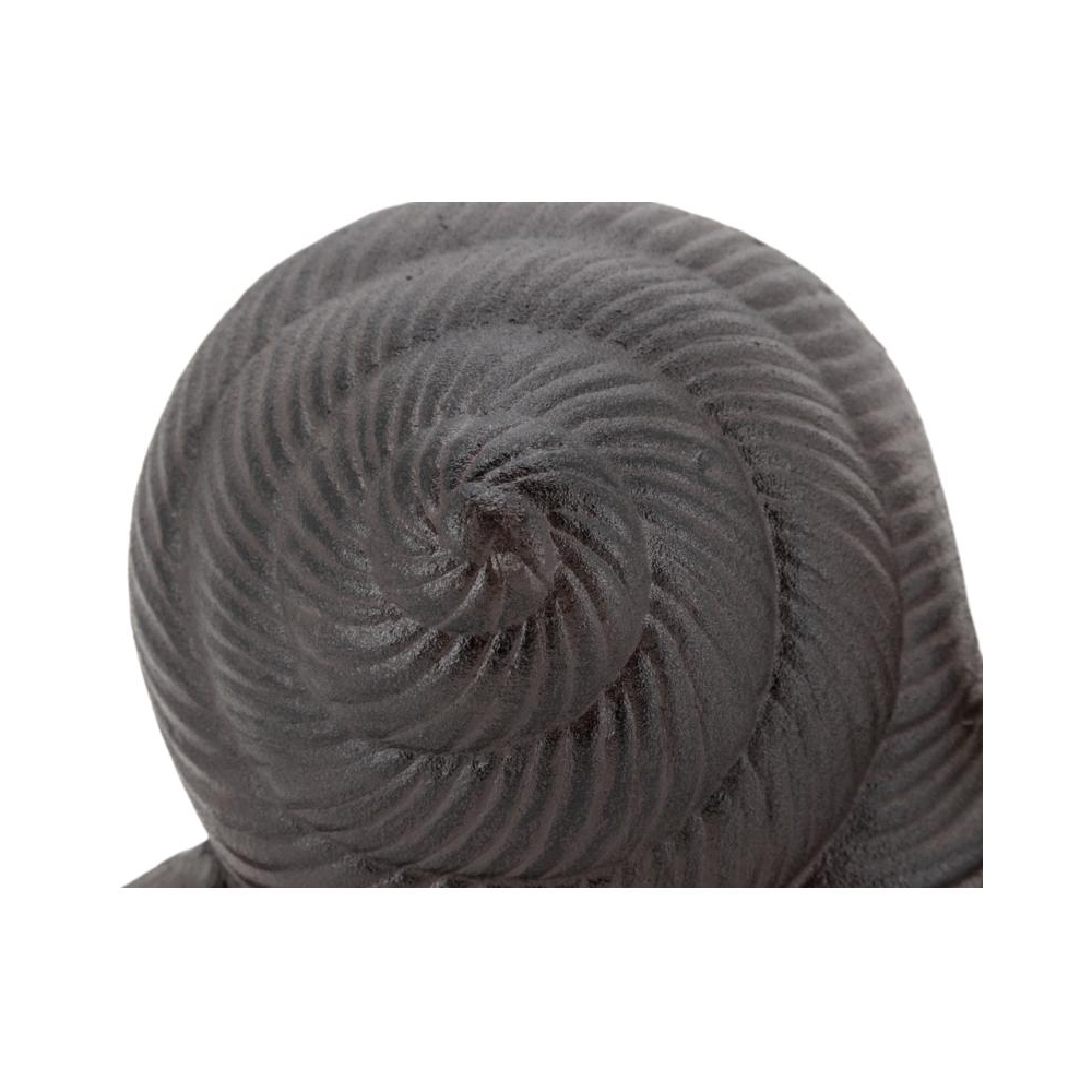 Escargot en fonte marron