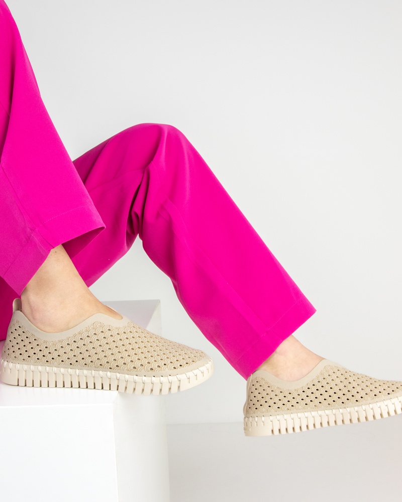 Ilse Jacobsen Tulip Instapschoenen  - ecru