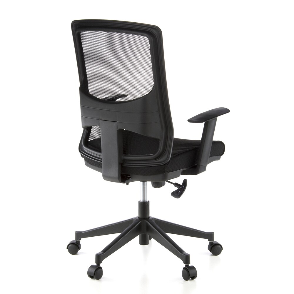 Profi Bürostuhl LAVITA Stoff mit Armlehnen (höhenverstellbar) hjh OFFICE