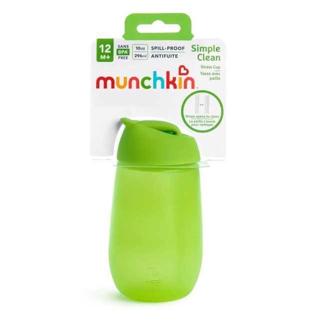 MUNCHKIN Simple Clean Trinkhalm Flasche 296ml 1 Stk
