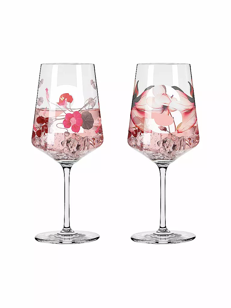 RITZENHOFF Sommersonett Aperitifglas 2er Set Xavier Esclusa Trias 2021 rosa