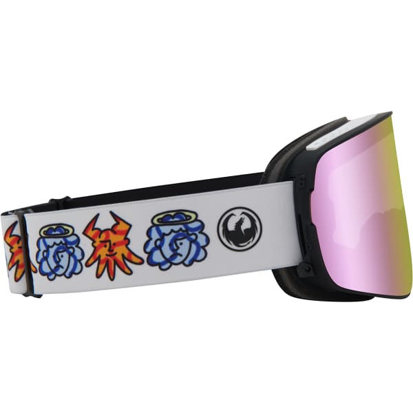 Masque de ski DRAGON NFX2 BONUS FORESTSIG23/LLPINKION+LLMIDNIGHT