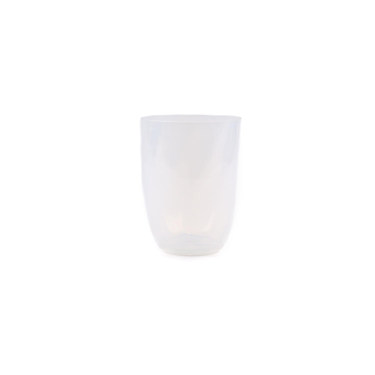 Anna Von Lipa  Opaline Swirl Tumbler vandglas - Creamy White