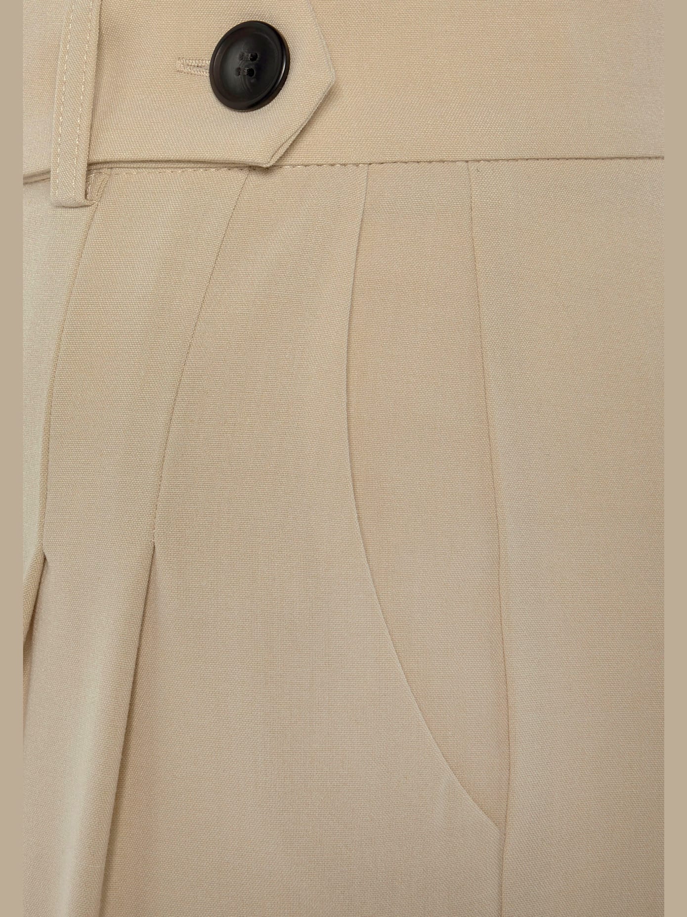 Pantalon pinces tendance à la taille