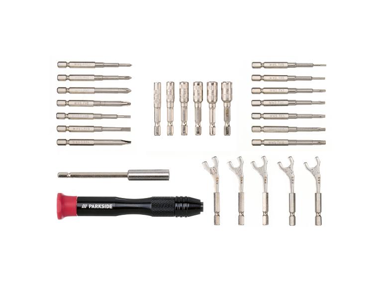Precisiegereedschap- of inbussleutelset