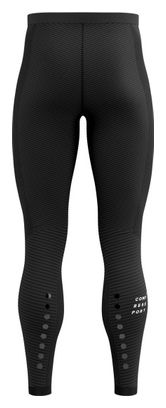 Collant Long Compressport Winter Trail Under Control Noir
