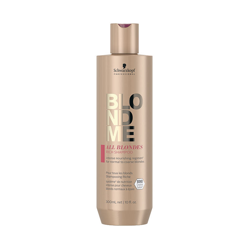 Shampooing riche pour cheveux blonds normaux à épais Blondme