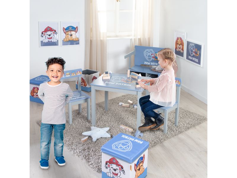 roba Kinderstuhl Paw Patrol Blau; Grau Kinderstuhl