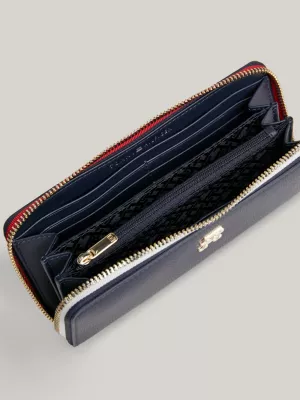 Carteira grande com zíper Essential Signature