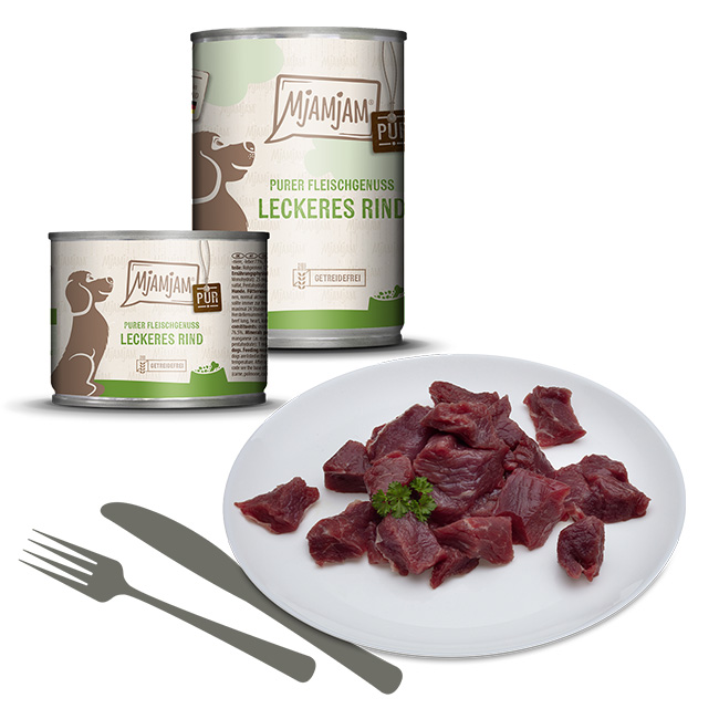 purer Fleischgenuss - leckeres Rind pur