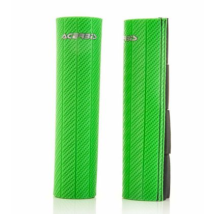 Protections de fourche Acerbis 43-48 MM Universel - Vert / Noir