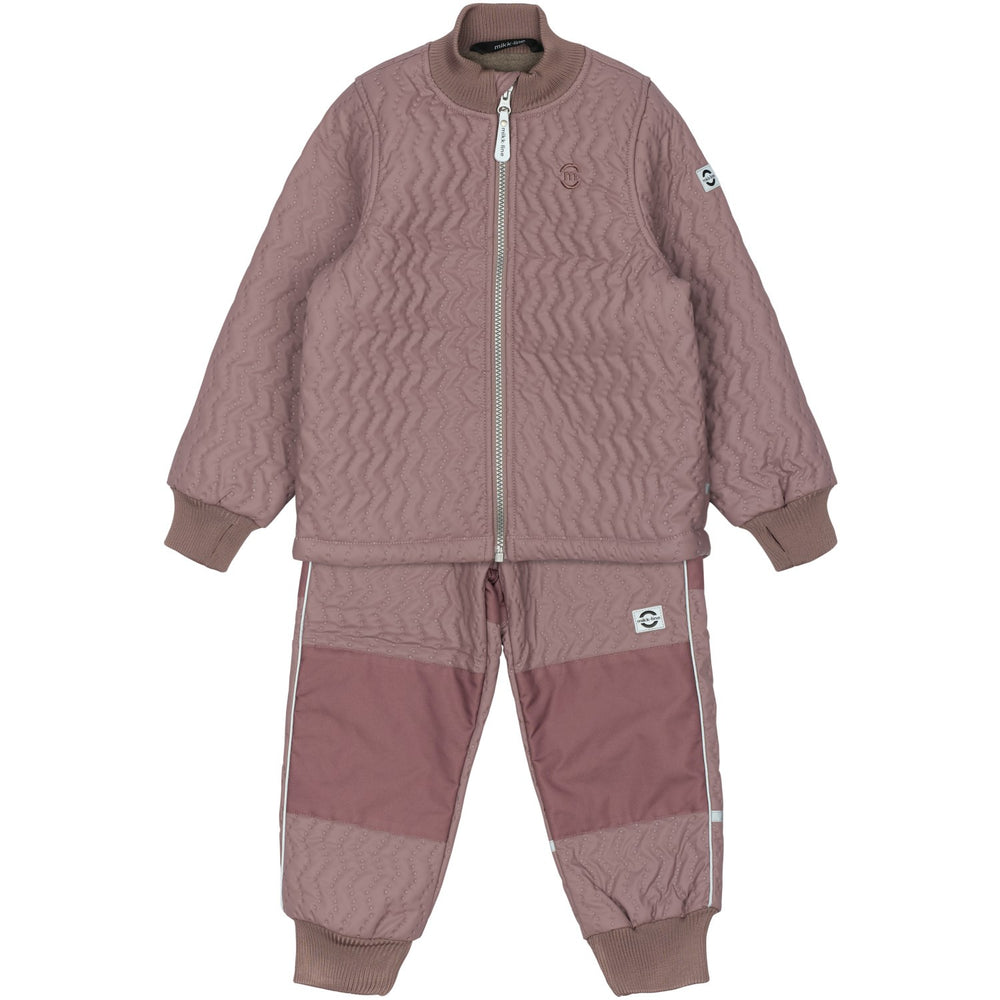 Køb Mikk-Line Twilight Mauve Termosæt Med Fleece